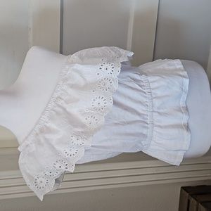 Cotton on eyelit top M